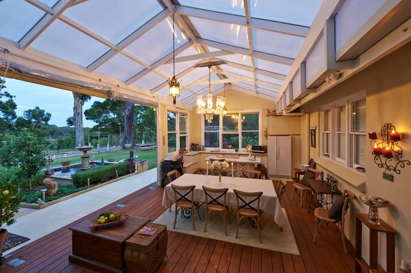 Karri House looking out to the garden