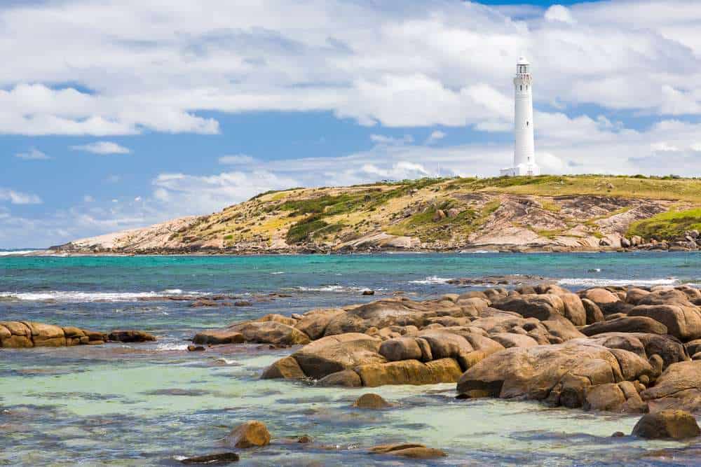 view of cape leeuwin lighthouse - a must see things to do margaret river