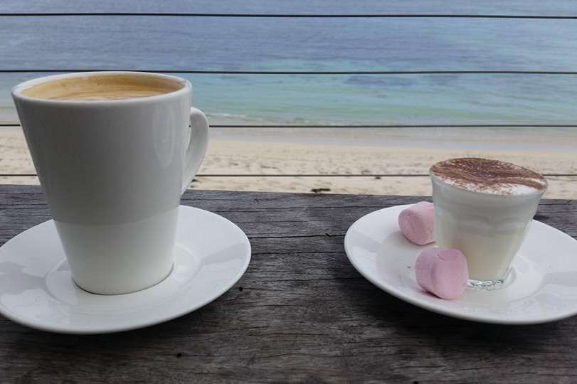 coffee at Gnarabup Beach