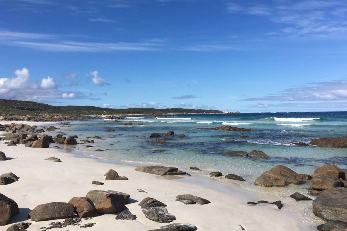 View of Kilcarnup Beach - one of my favourite beaches in Margaret River