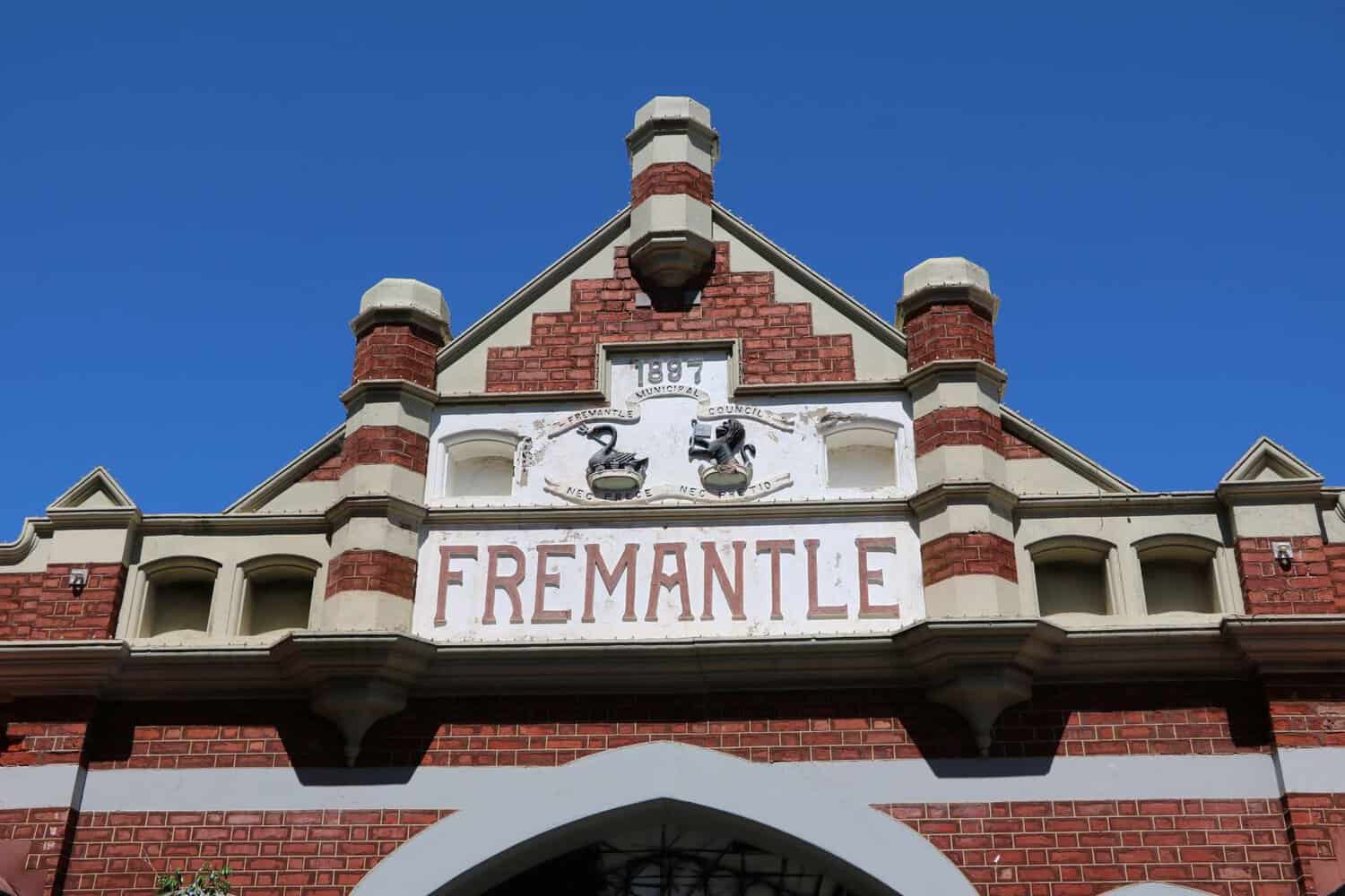 View of old building in Fremantle