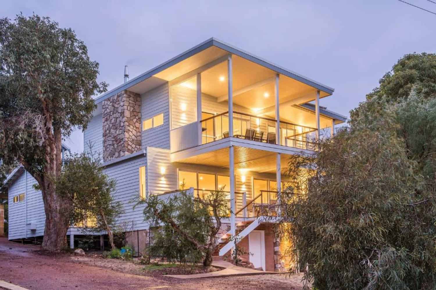 External view at Yaringa, boutique accommodation Dunsborough