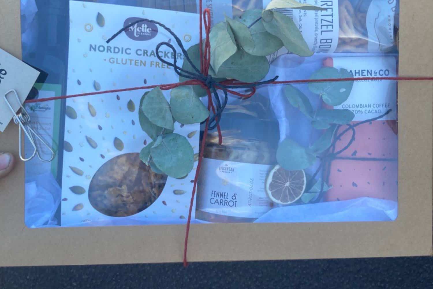 A delightful hamper from The Little Farm, brimming with an array of local Margaret River produce, including the best coffee the region has to offer.